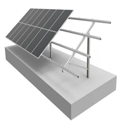 Structura de montare solară din aluminiu cu pile din aluminiu
